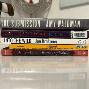 5 BOOKS FOR SALE
